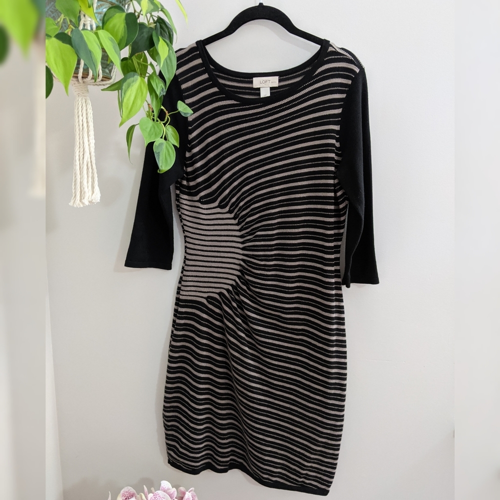 Loft petite sweater dress